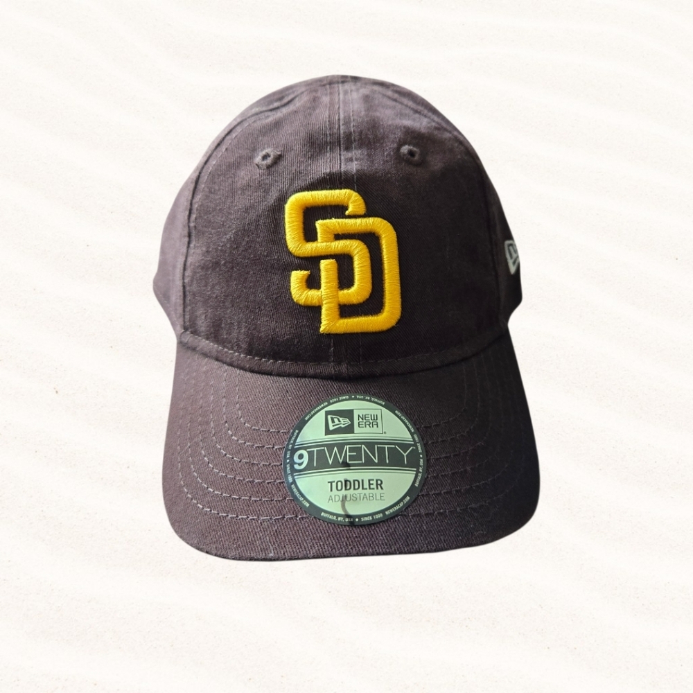 NEW ERA San Diego Padress Toddler Hat Brown With Logo NWOT - Picture 2 of 7